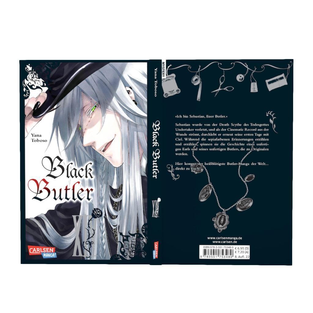Beispielinhalt (Bild) Black Butler 14