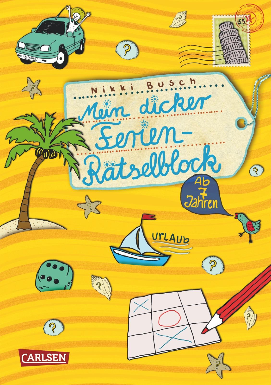 Vorderes Coverbild Mein dicker Ferien Rätselblock