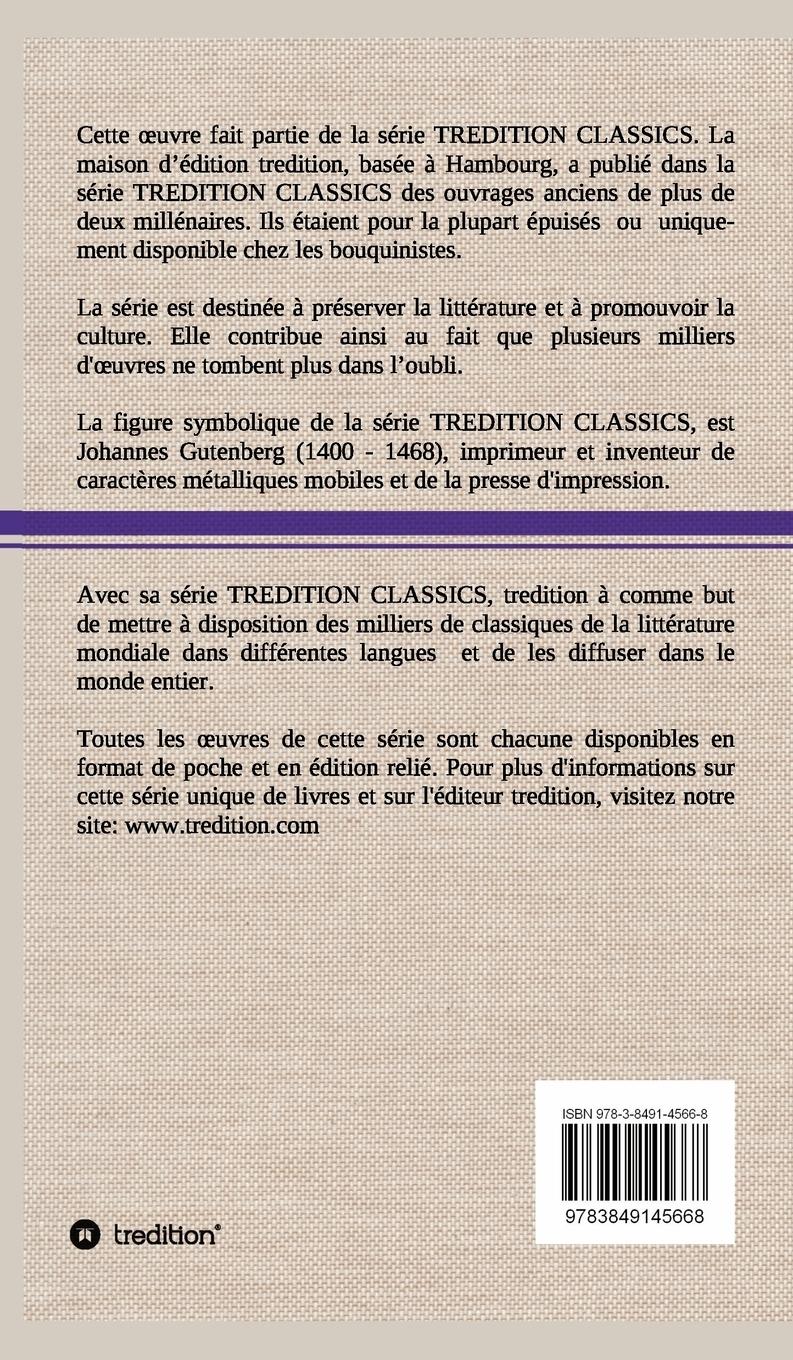 Rückseitencover Le bachelier