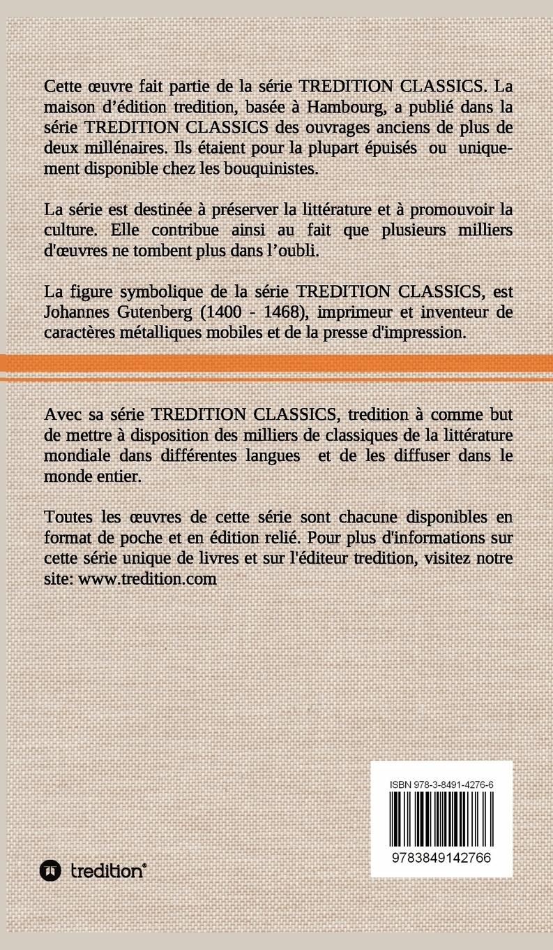 Rückseitencover Le grand voyage au pays des Hurons