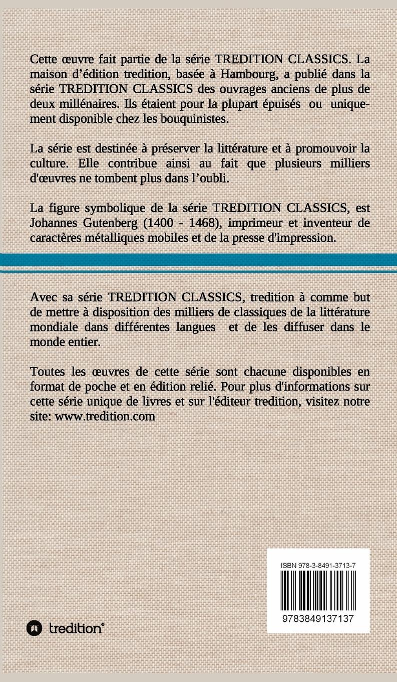 Rückseitencover Le Livre des Mères et des Enfants, Tome II