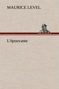 Vorderes Coverbild L'épouvante