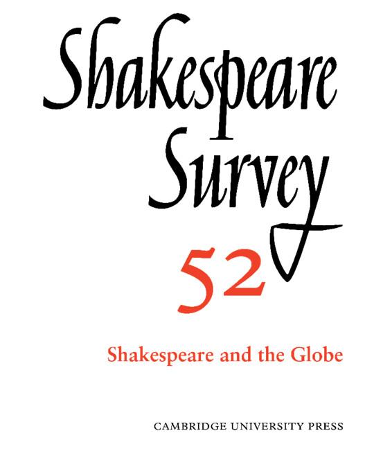 Vorderes Coverbild Shakespeare Survey