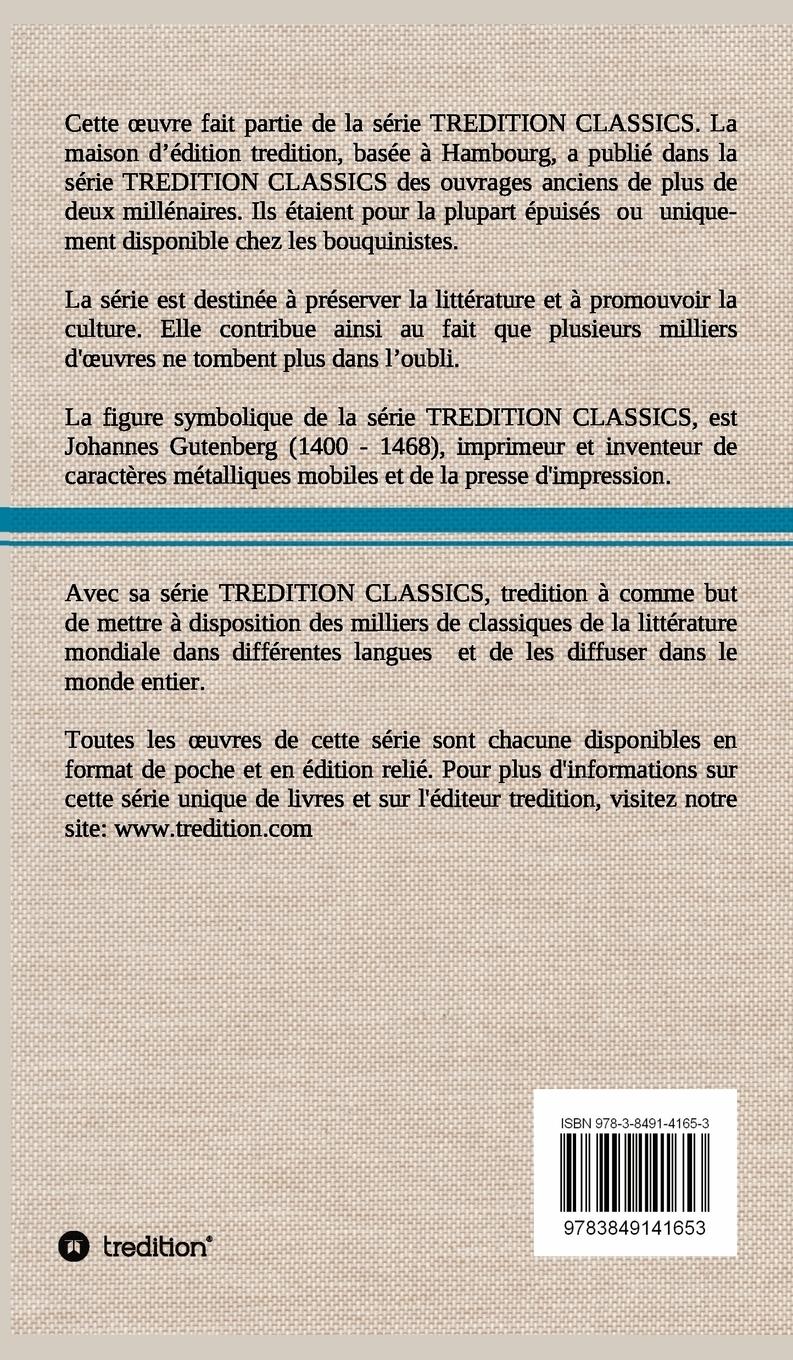 Rückseitencover Madame Chrysanthème