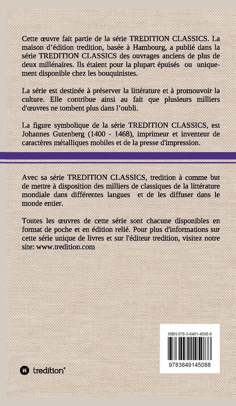 Rückseitencover Oeuvres complètes de François Villon Suivies d'un choix des poésies de ses disciples