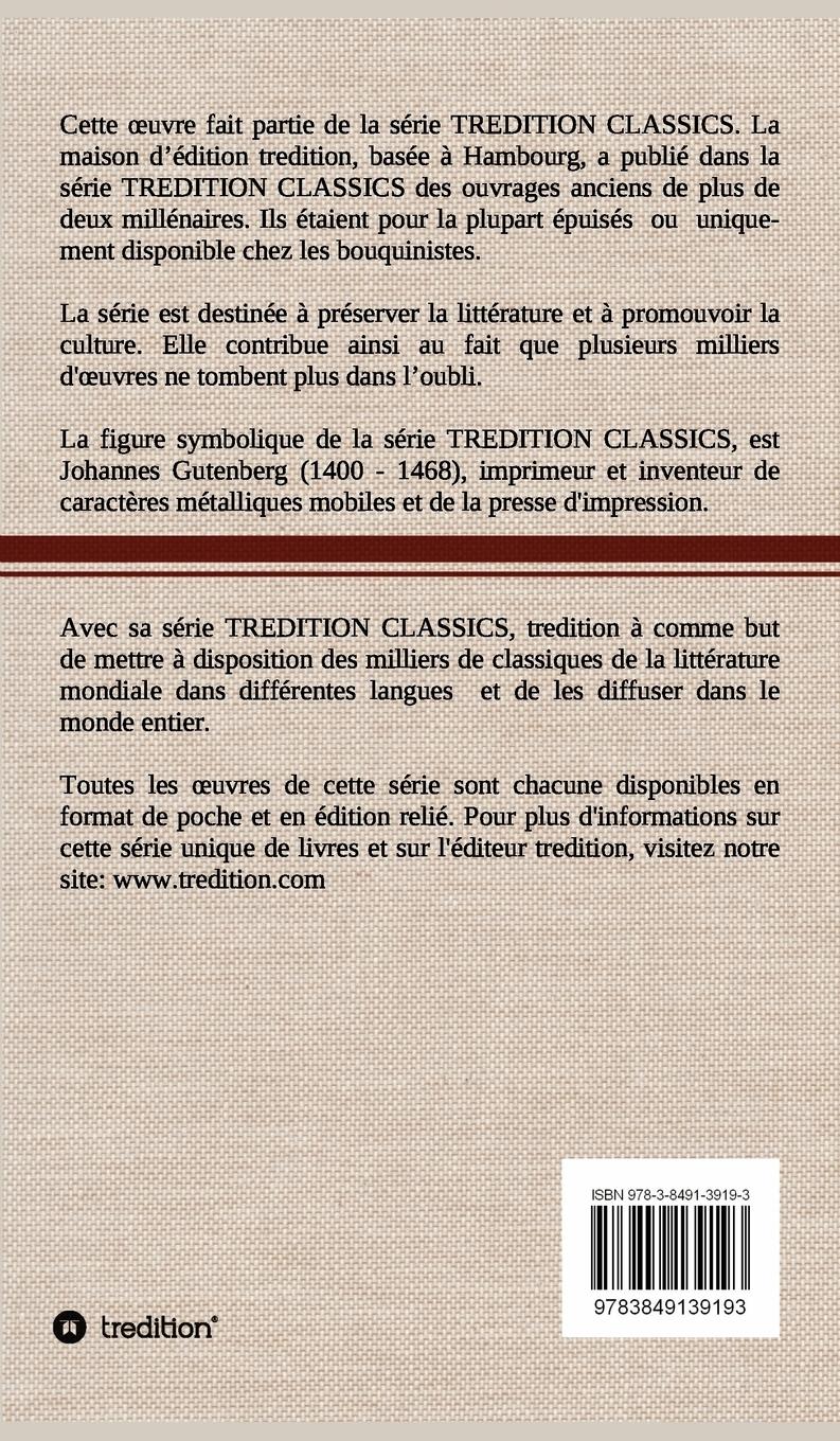 Rückseitencover Les Portes de l'Enfer