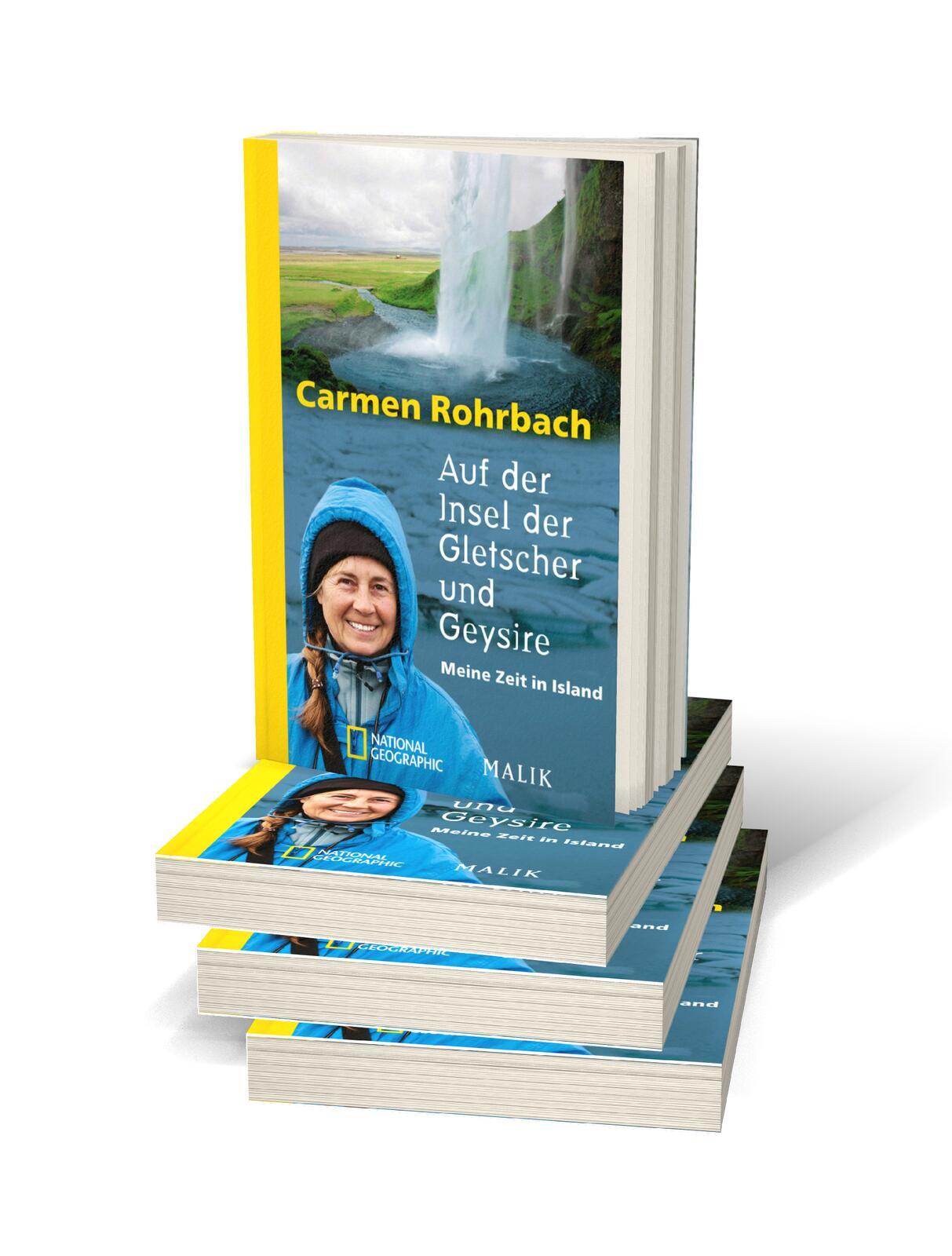 Beispielinhalt (Bild) Auf der Insel der Gletscher und Geysire
