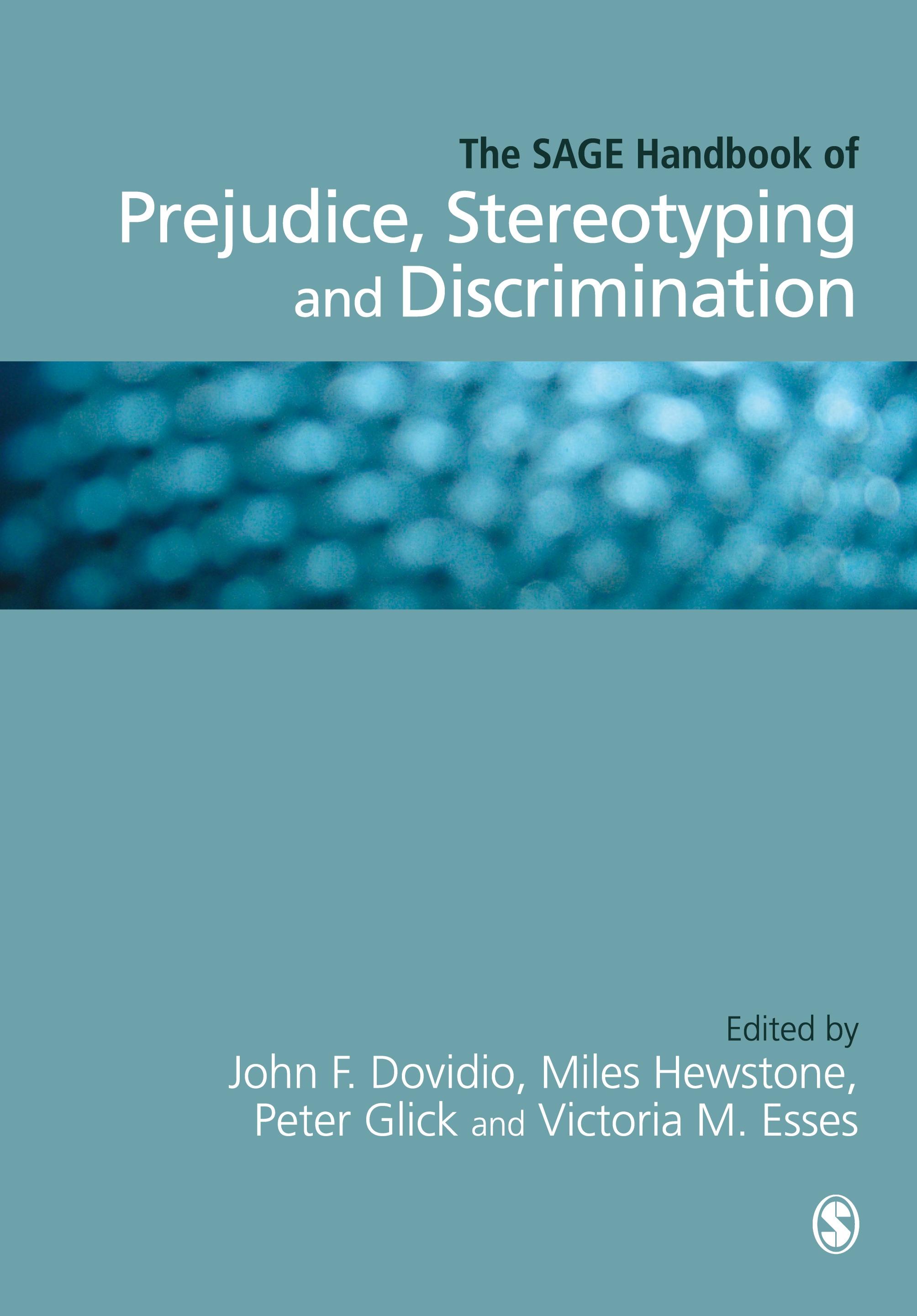 Vorderes Coverbild The SAGE Handbook of Prejudice, Stereotyping and Discrimination