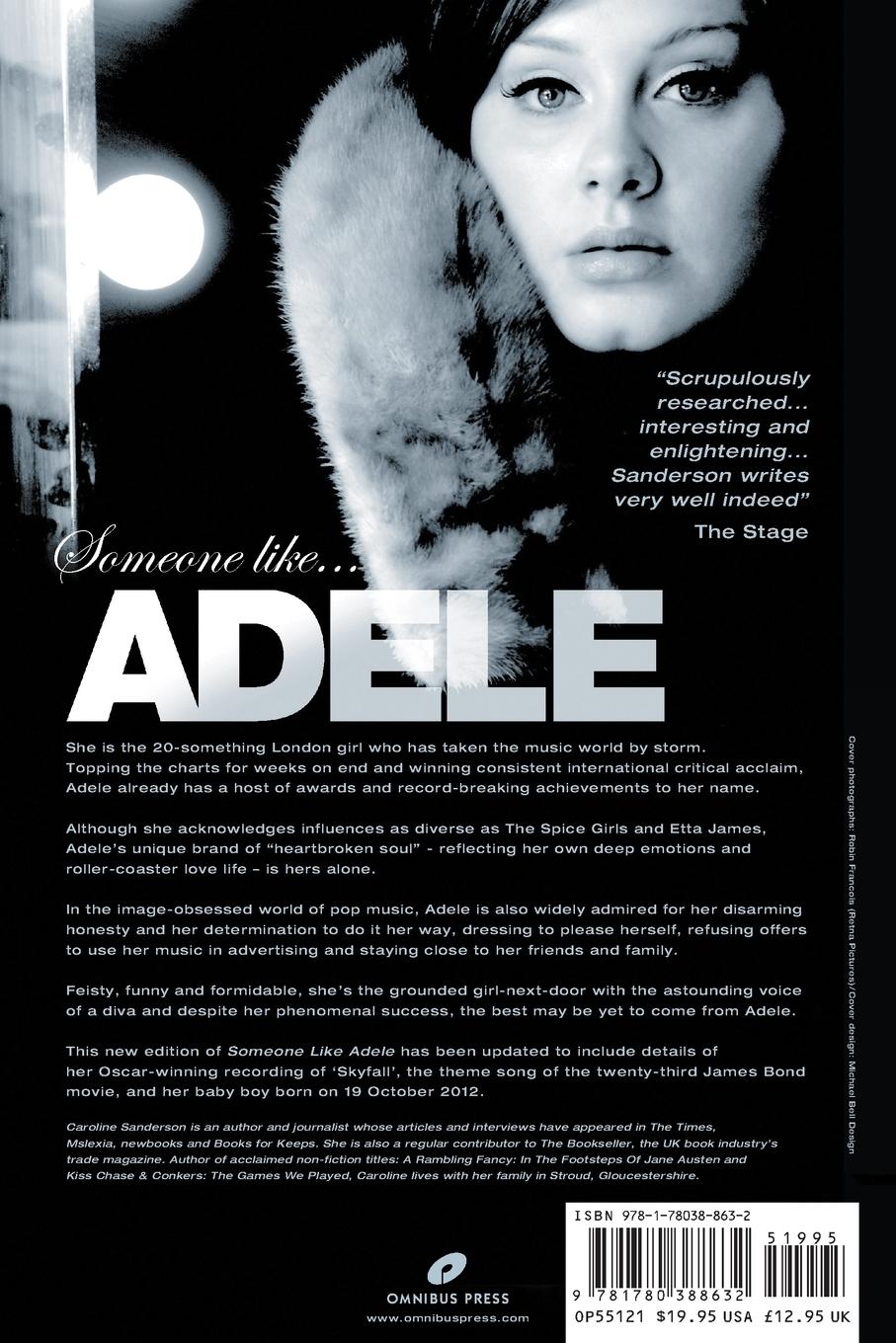 Rückseitencover Someone Like Adele (Revised)