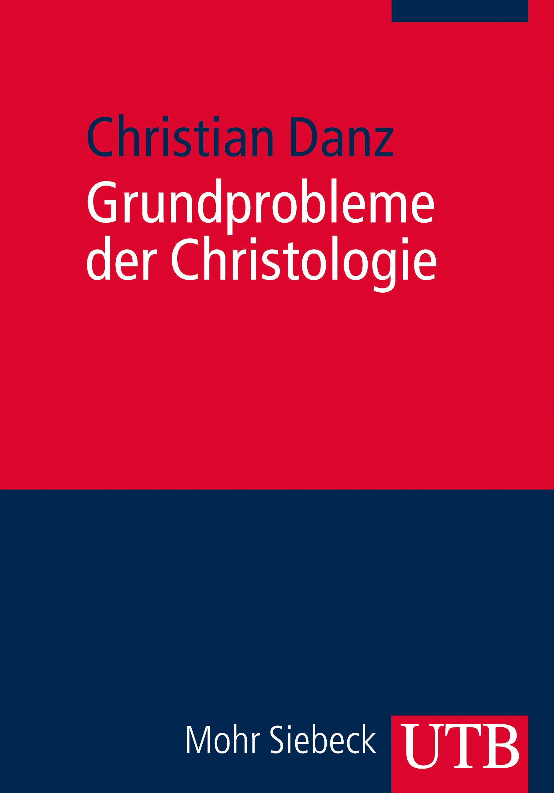 Vorderes Coverbild Grundprobleme der Christologie
