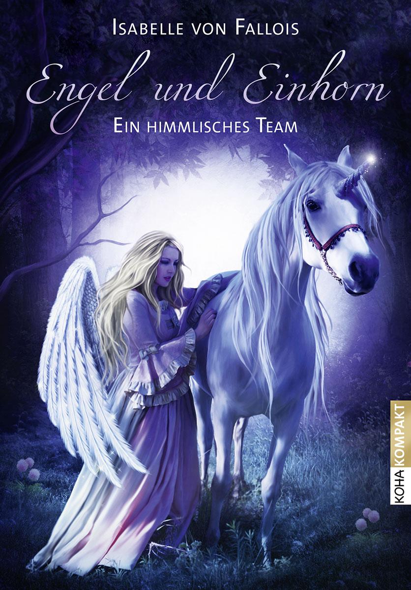 Vorderes Coverbild Engel und Einhorn