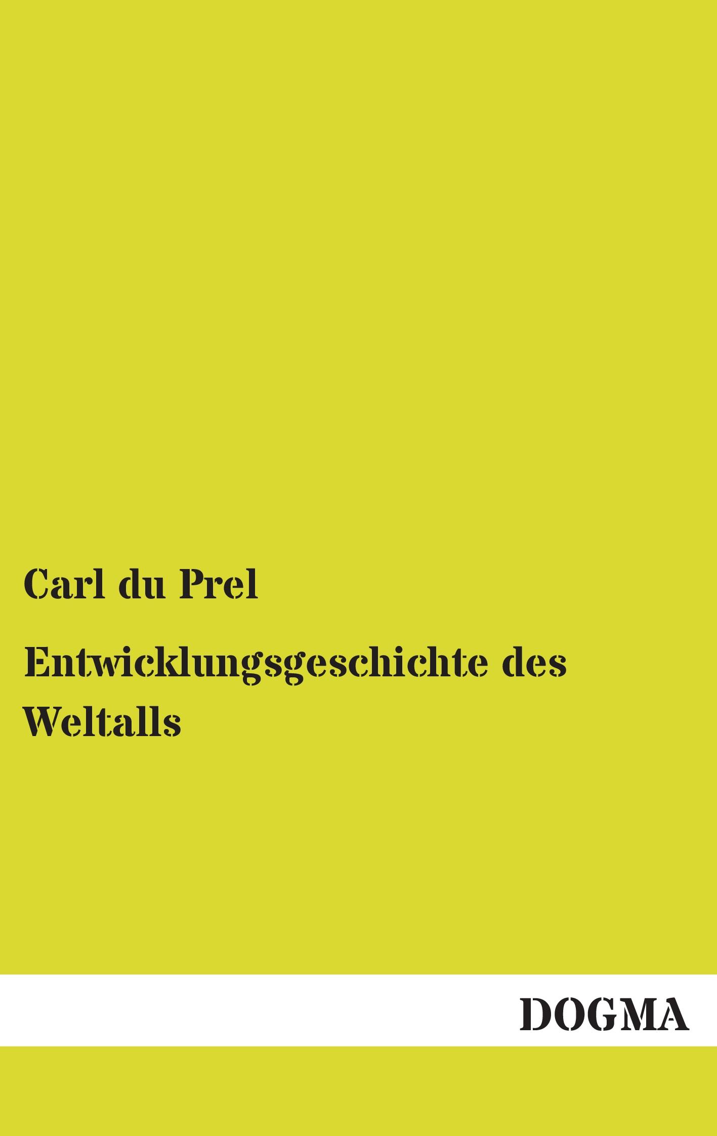 Vorderes Coverbild Entwicklungsgeschichte des Weltalls