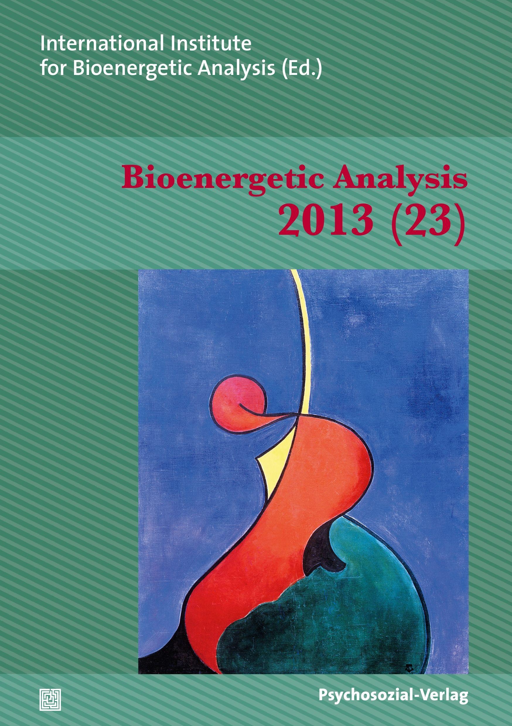 Vorderes Coverbild Bioenergetic Analysis