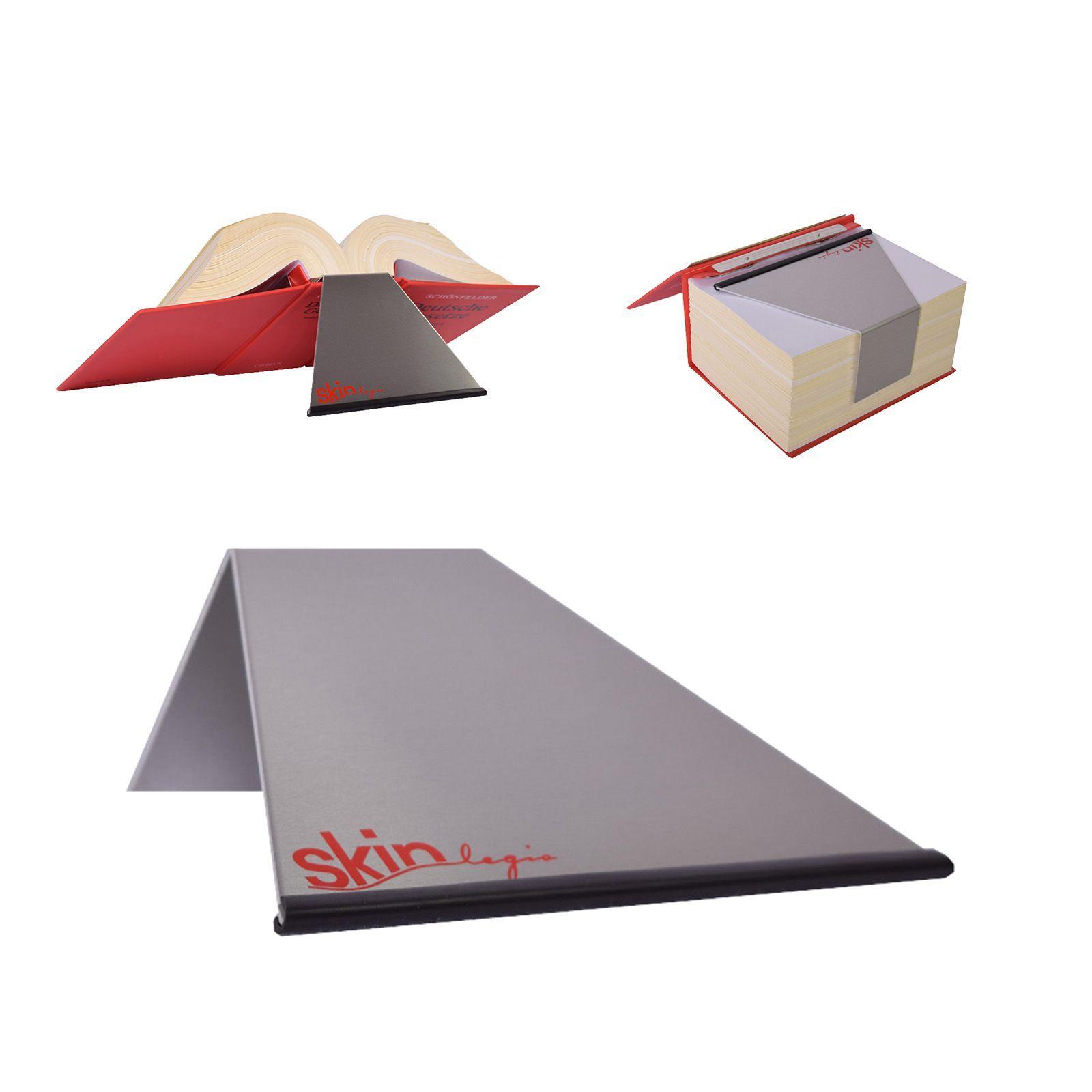 Vorderes Coverbild SKINLegis Buchstütze Gr. S (Steuergesetze) mit rutschfester Gummikante