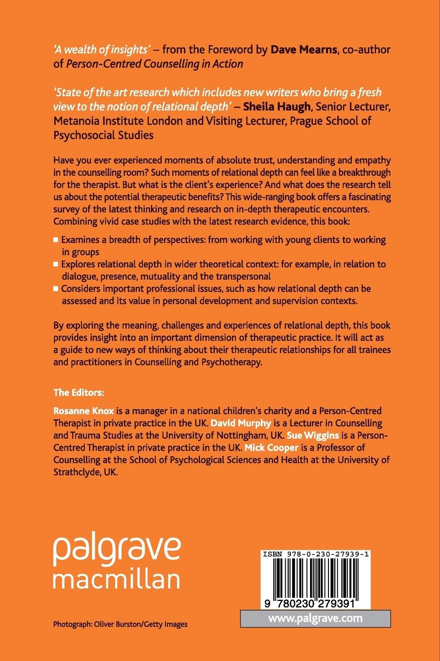 Rückseitencover Relational Depth