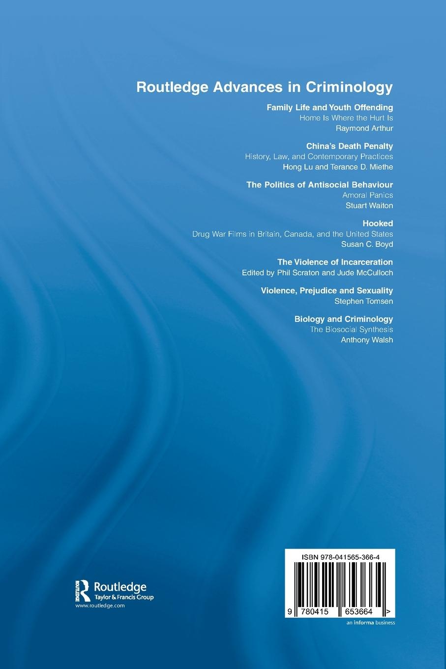 Rückseitencover Biology and Criminology