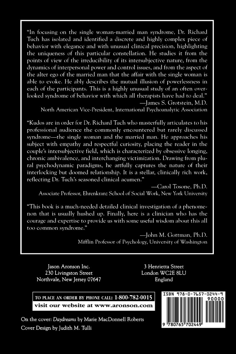 Rückseitencover Single Woman-Married Man Syndrome