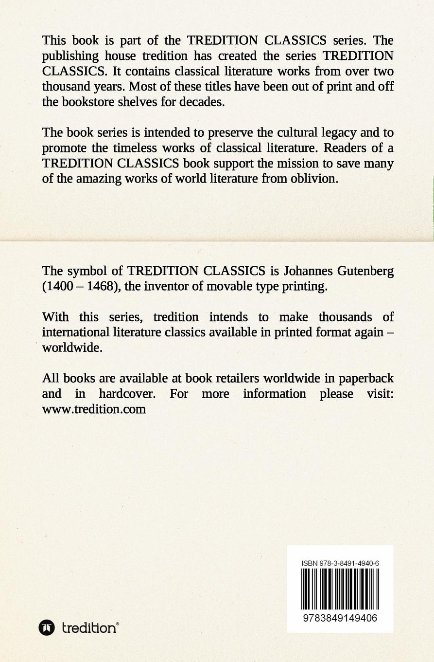 Rückseitencover History of the Comstock Patent Medicine Business and Dr. Morse's Indian Root Pills