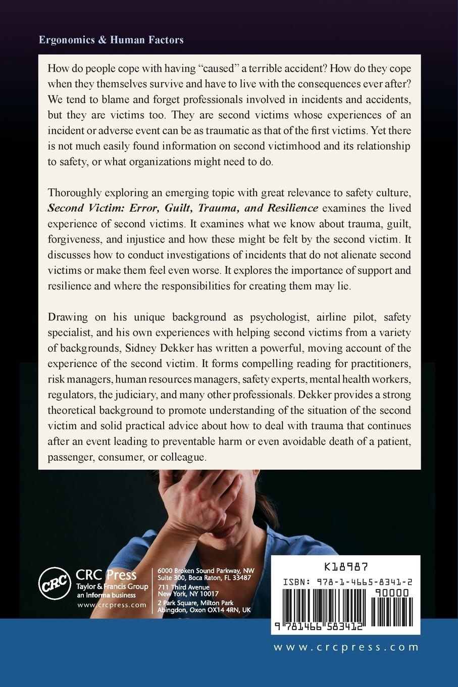 Rückseitencover Second Victim