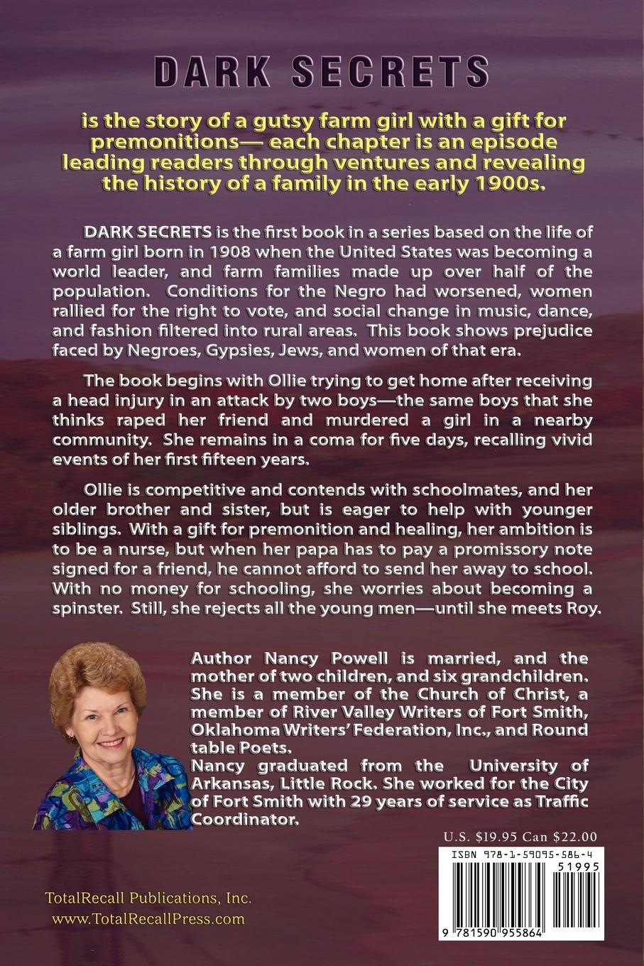 Rückseitencover Dark Secrets