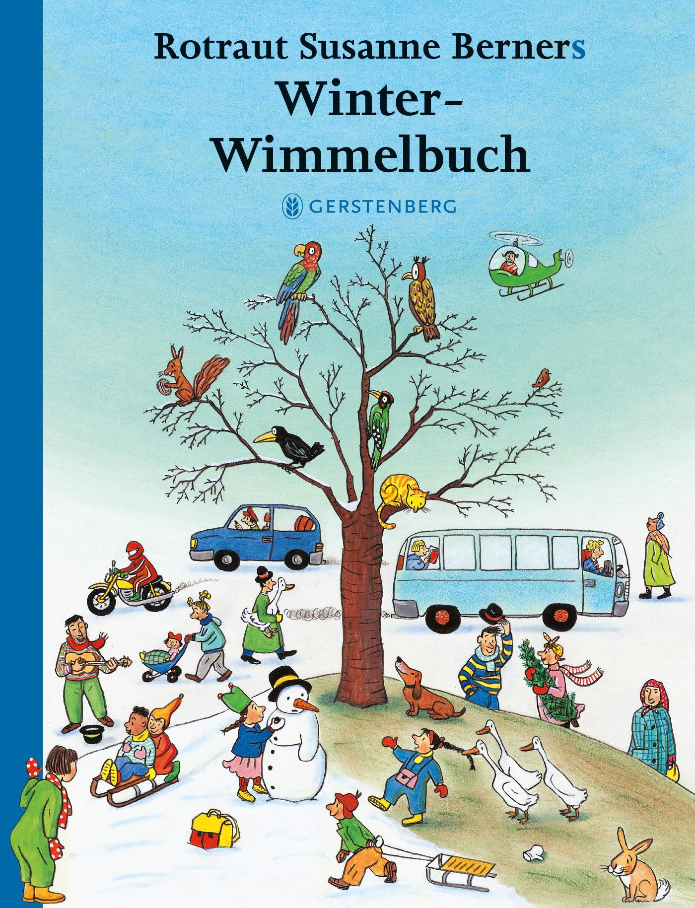 Beispielinhalt (Bild) Winter-Wimmel-Hinhörbuch