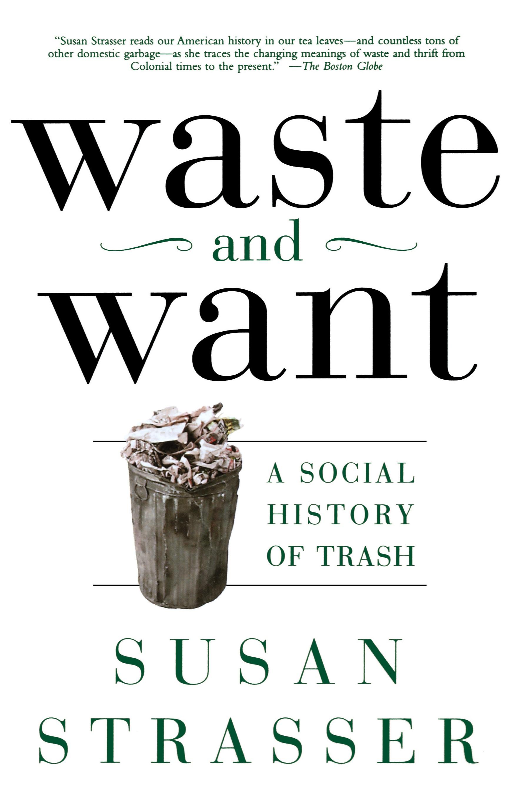 Vorderes Coverbild Waste and Want