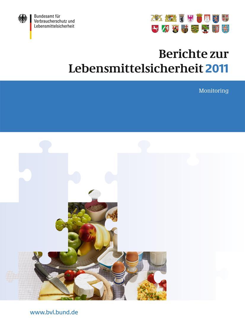 Vorderes Coverbild Berichte zur Lebensmittelsicherheit 2011