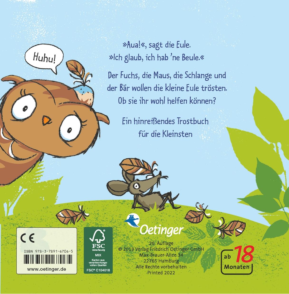 Rückseitencover Die Eule mit der Beule