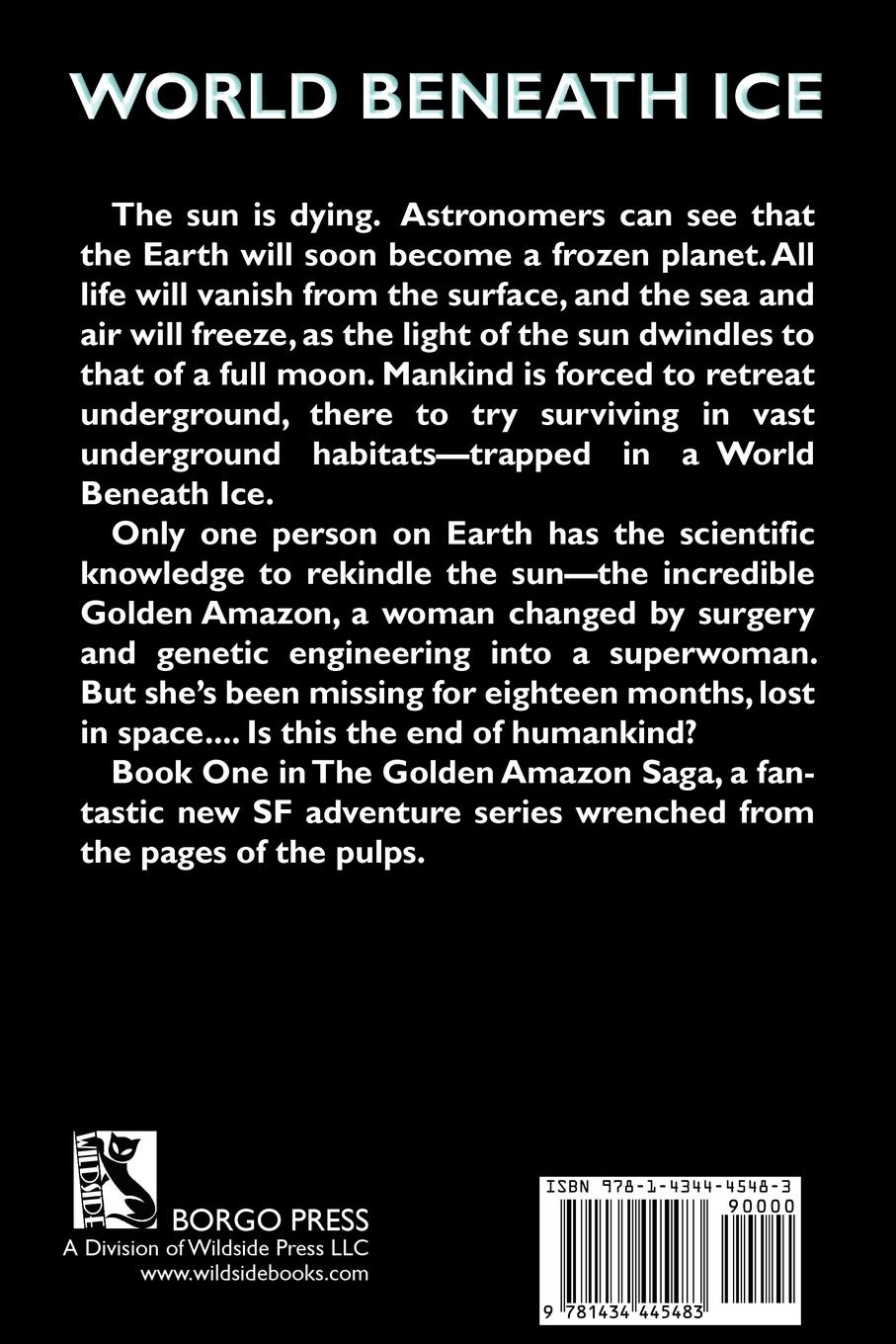 Rückseitencover World Beneath Ice