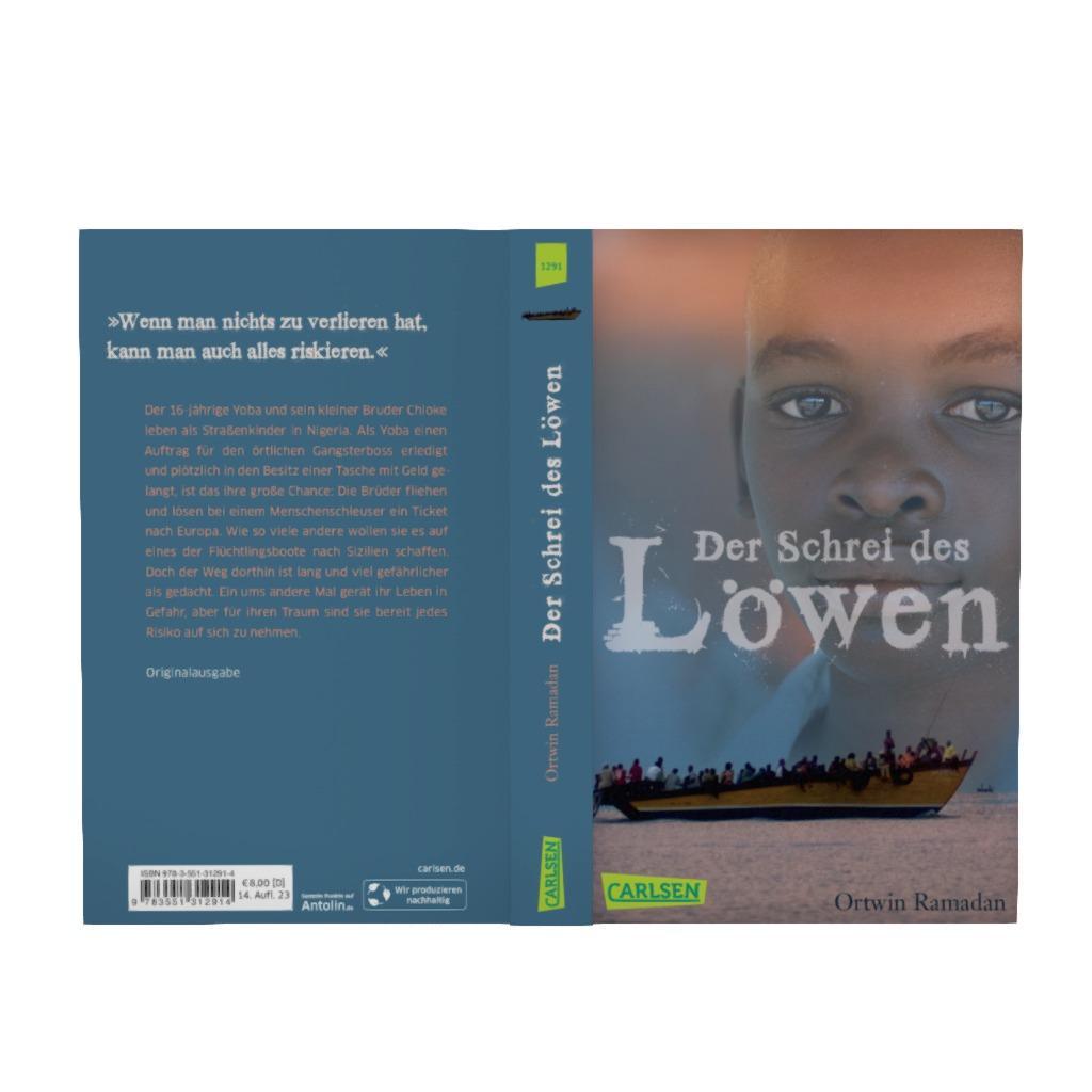 Beispielinhalt (Bild) Der Schrei des Löwen
