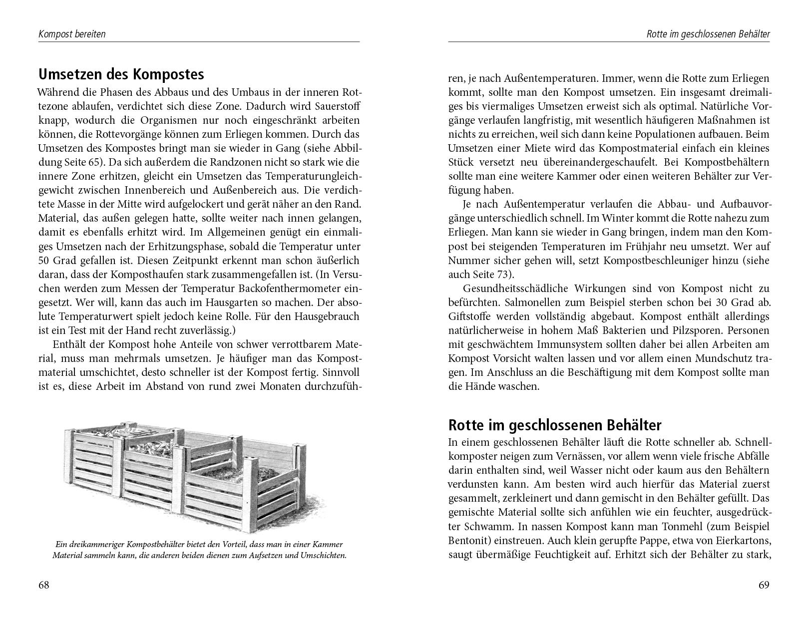 Beispielinhalt (Bild) Das Kompostbuch