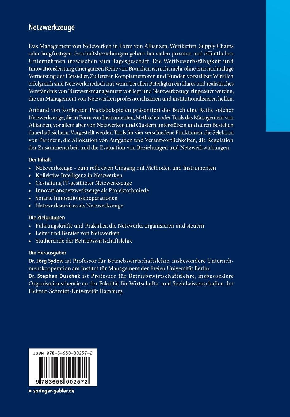 Rückseitencover Netzwerkzeuge