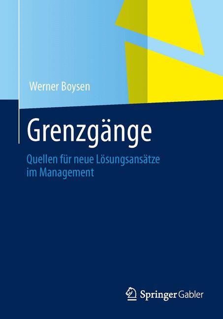 Vorderes Coverbild Grenzgänge im Management