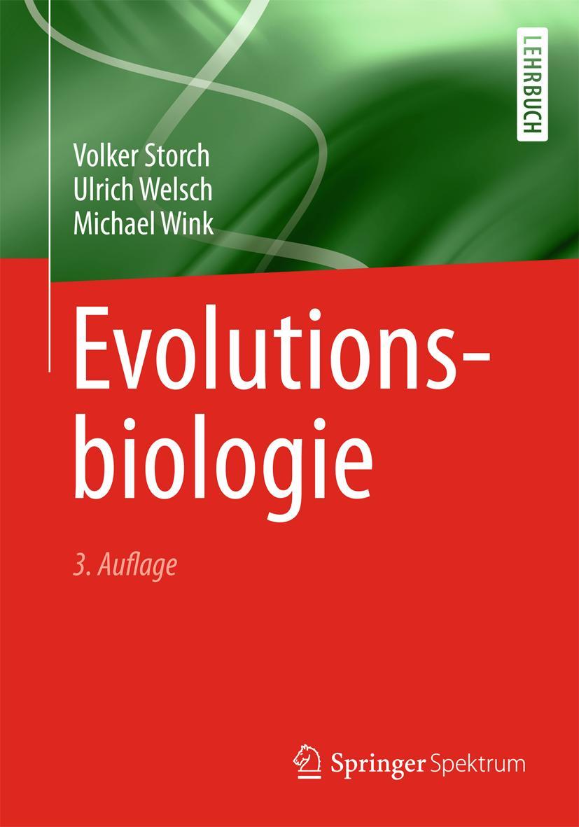 Vorderes Coverbild Evolutionsbiologie