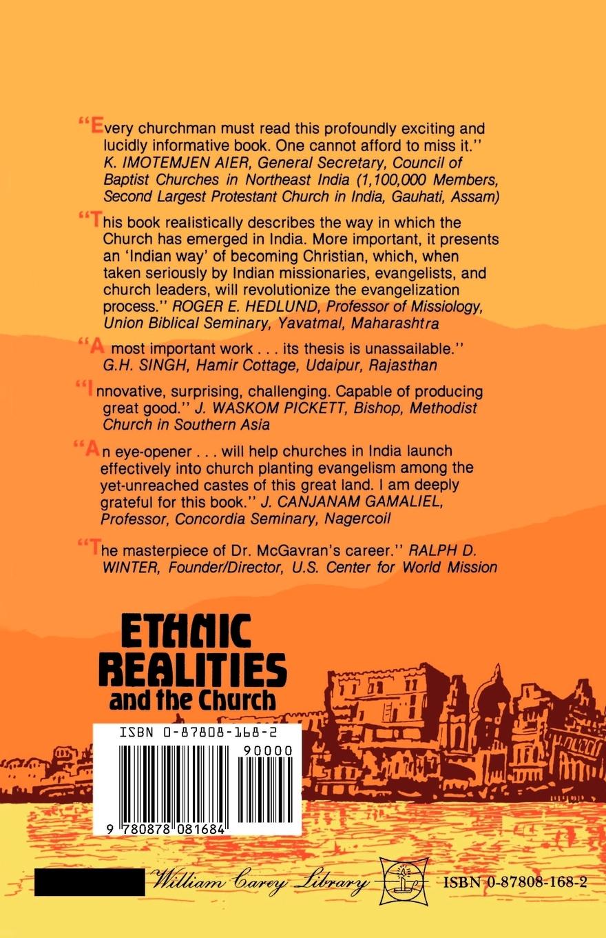 Rückseitencover Ethnic Realities and the Church