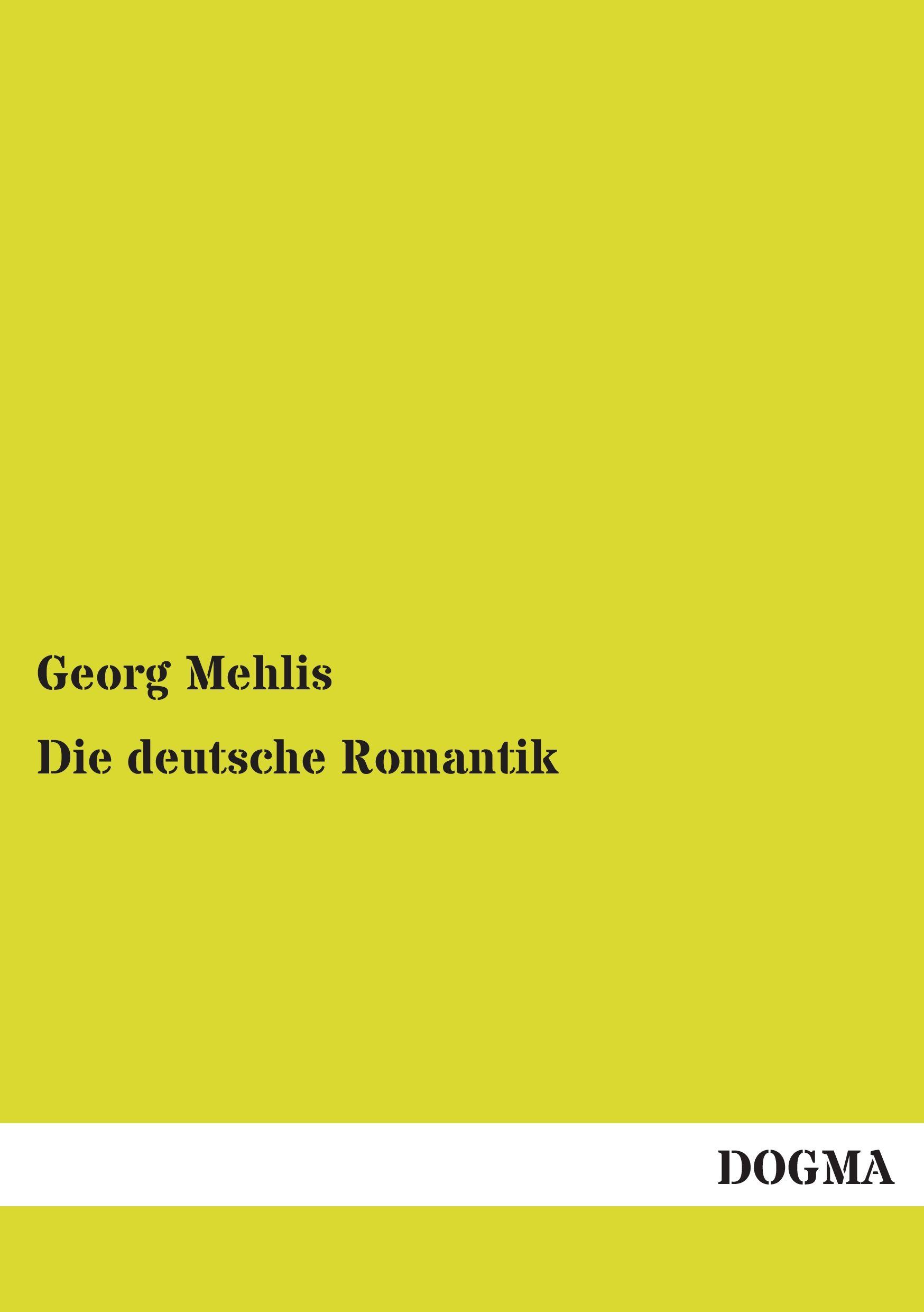 Vorderes Coverbild Die deutsche Romantik