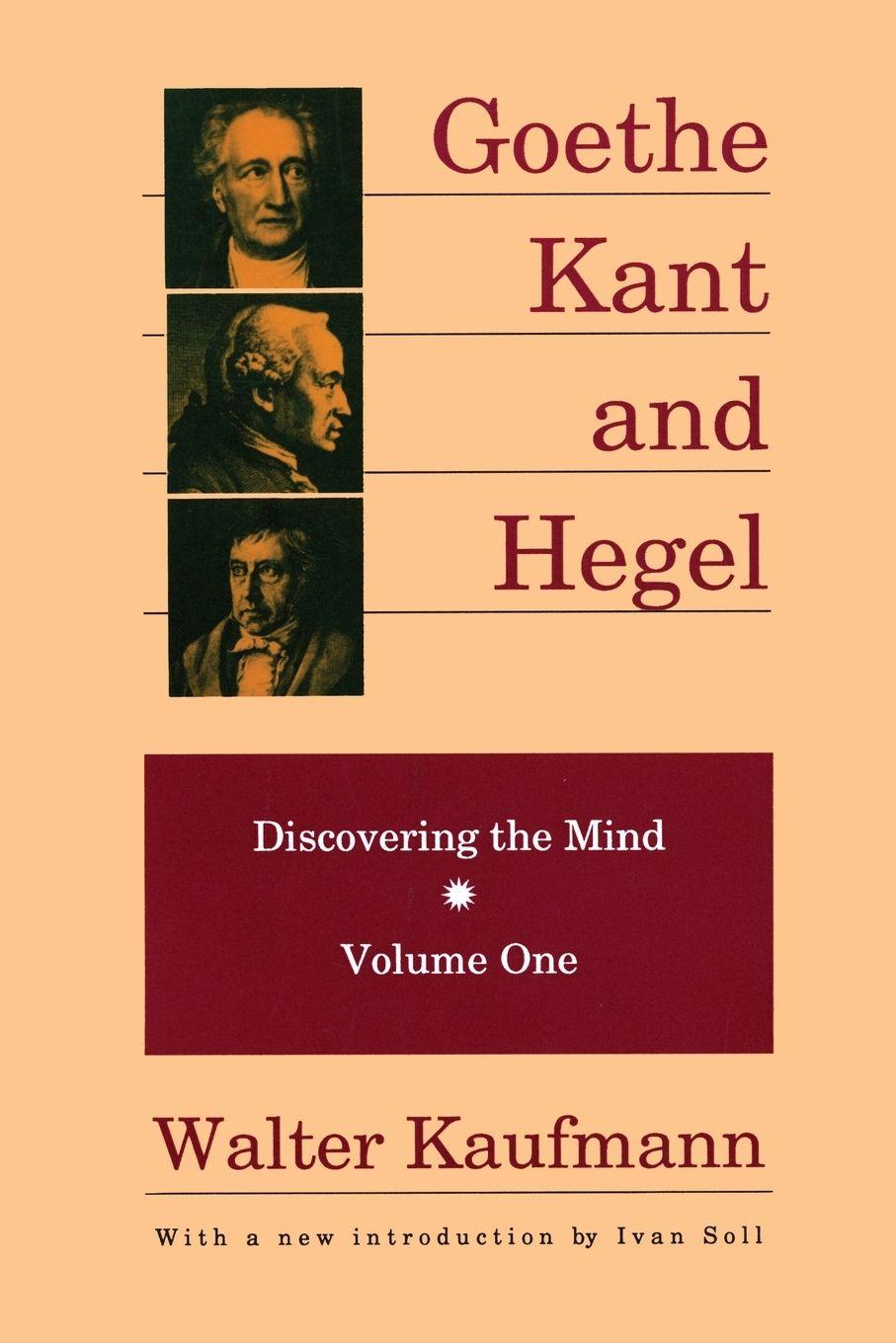 Vorderes Coverbild Goethe, Kant, and Hegel