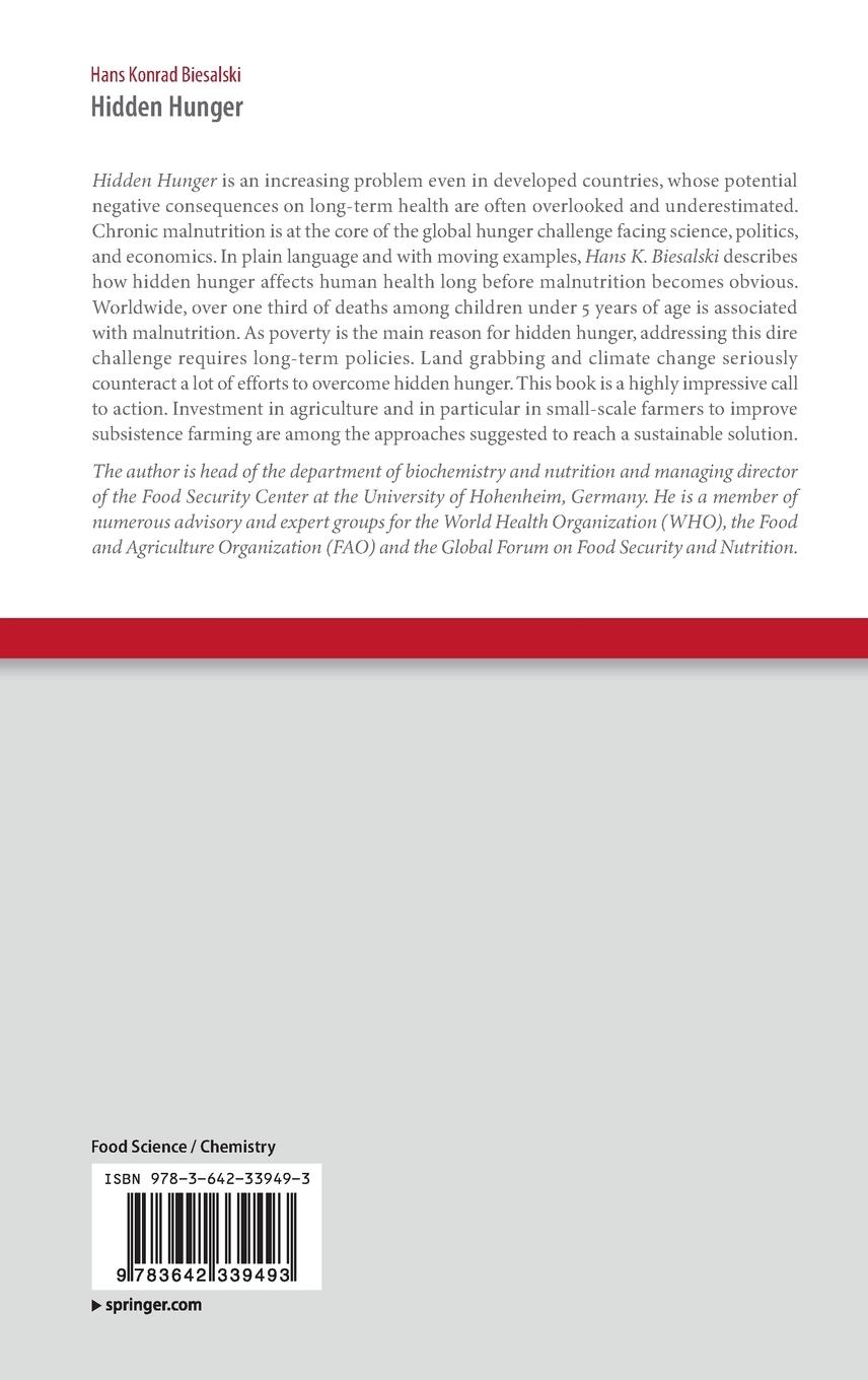 Rückseitencover Hidden Hunger