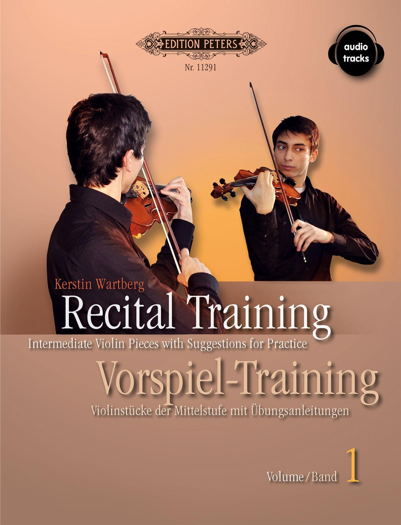 Vorderes Coverbild Recital Training Vol. 1 with 2 CDs / Vorspieltraining Band 2 mit 2 CDs