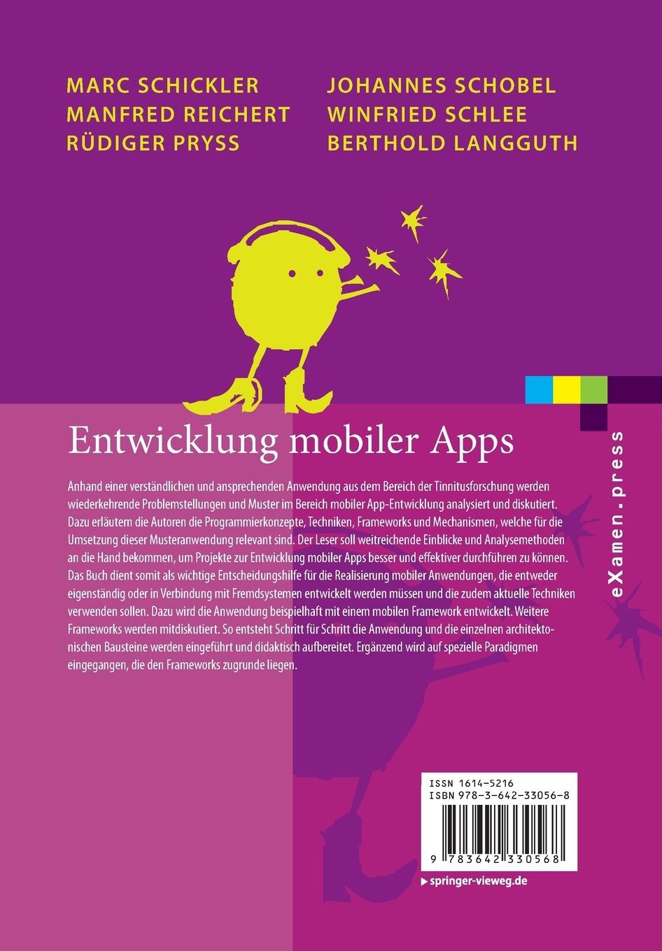 Rückseitencover Entwicklung mobiler Apps