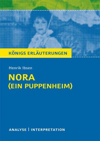 Vorderes Coverbild Nora (Ein Puppenheim) von Henrik Ibsen.