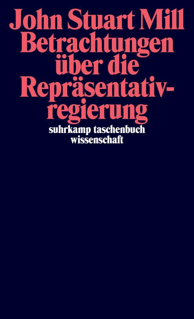 Vorderes Coverbild Betrachtungen über die Repräsentativregierung