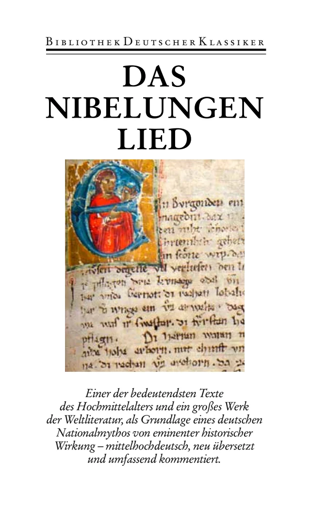 Vorderes Coverbild Das Nibelungenlied und die Klage