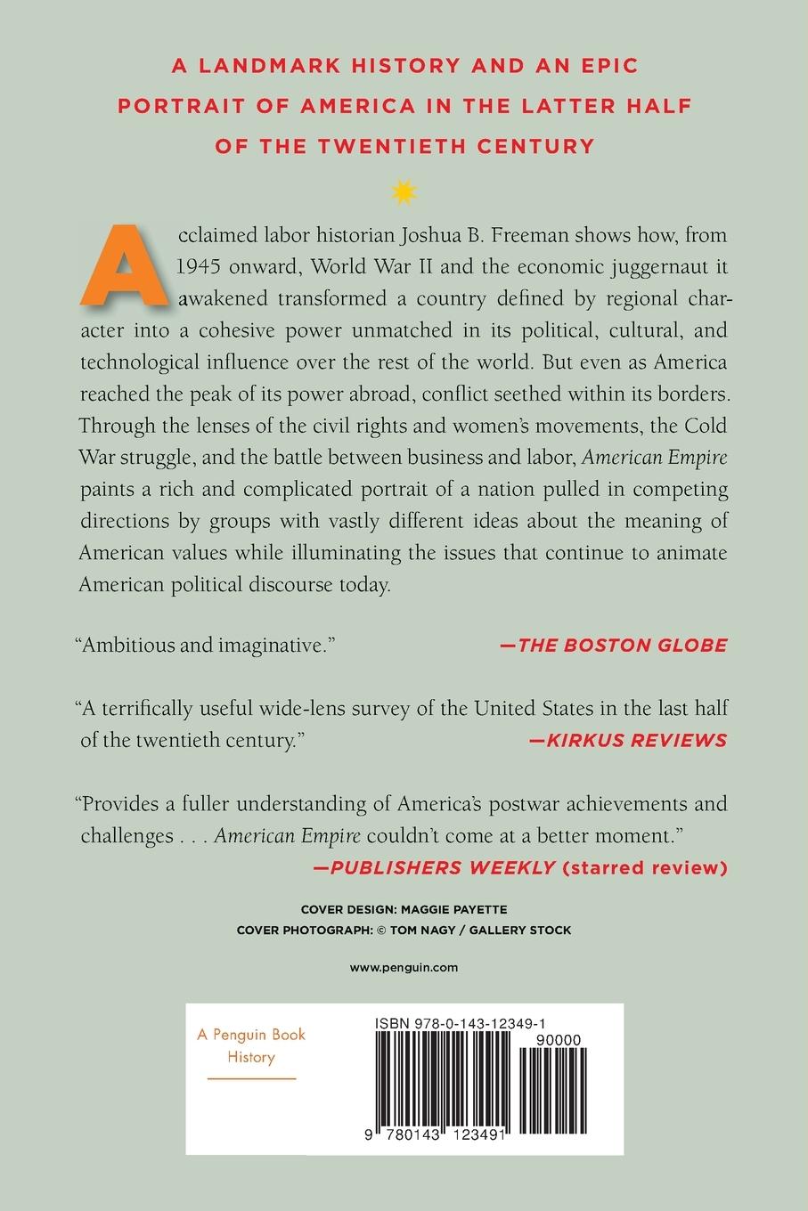 Rückseitencover American Empire