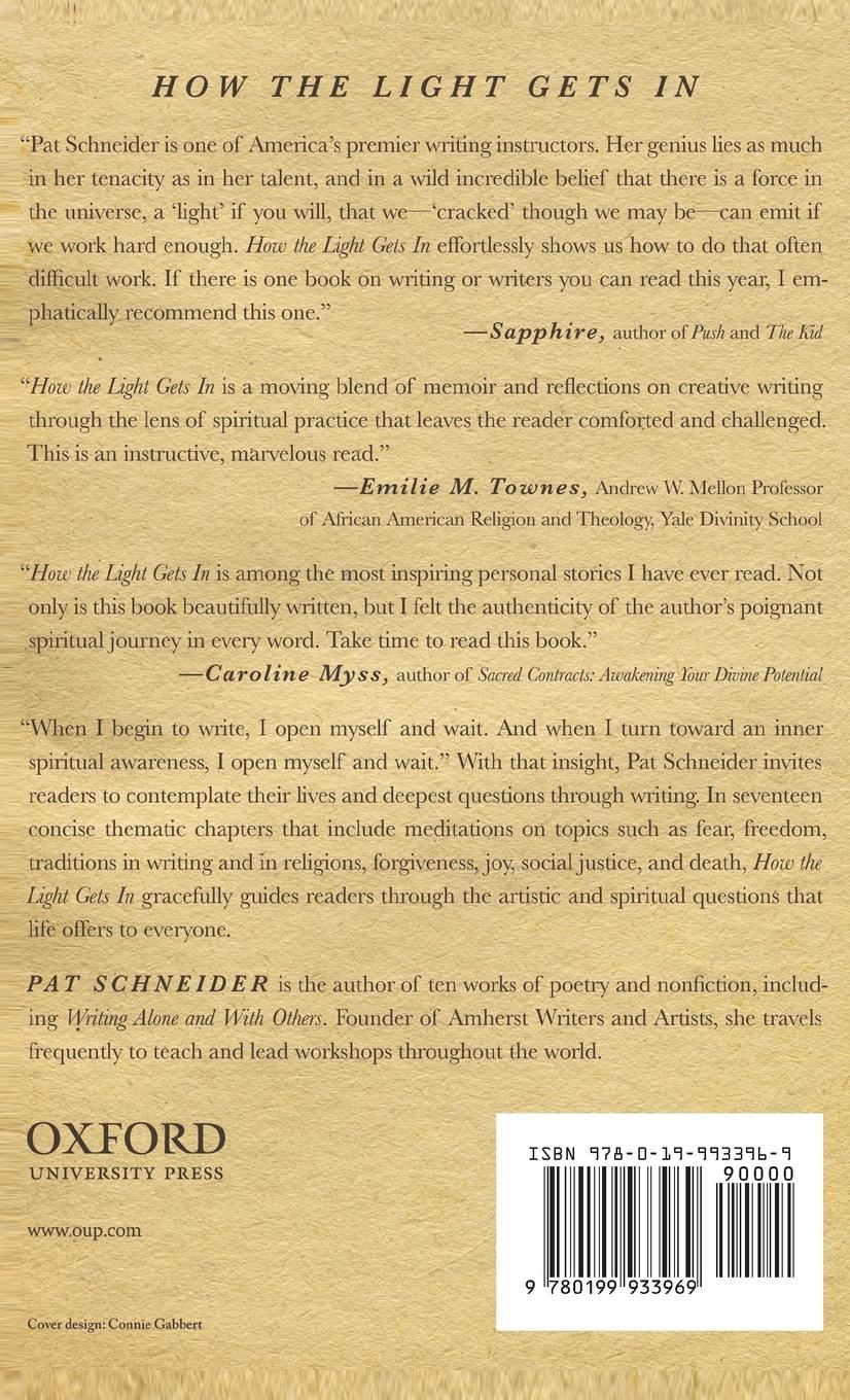 Rückseitencover How the Light Gets In