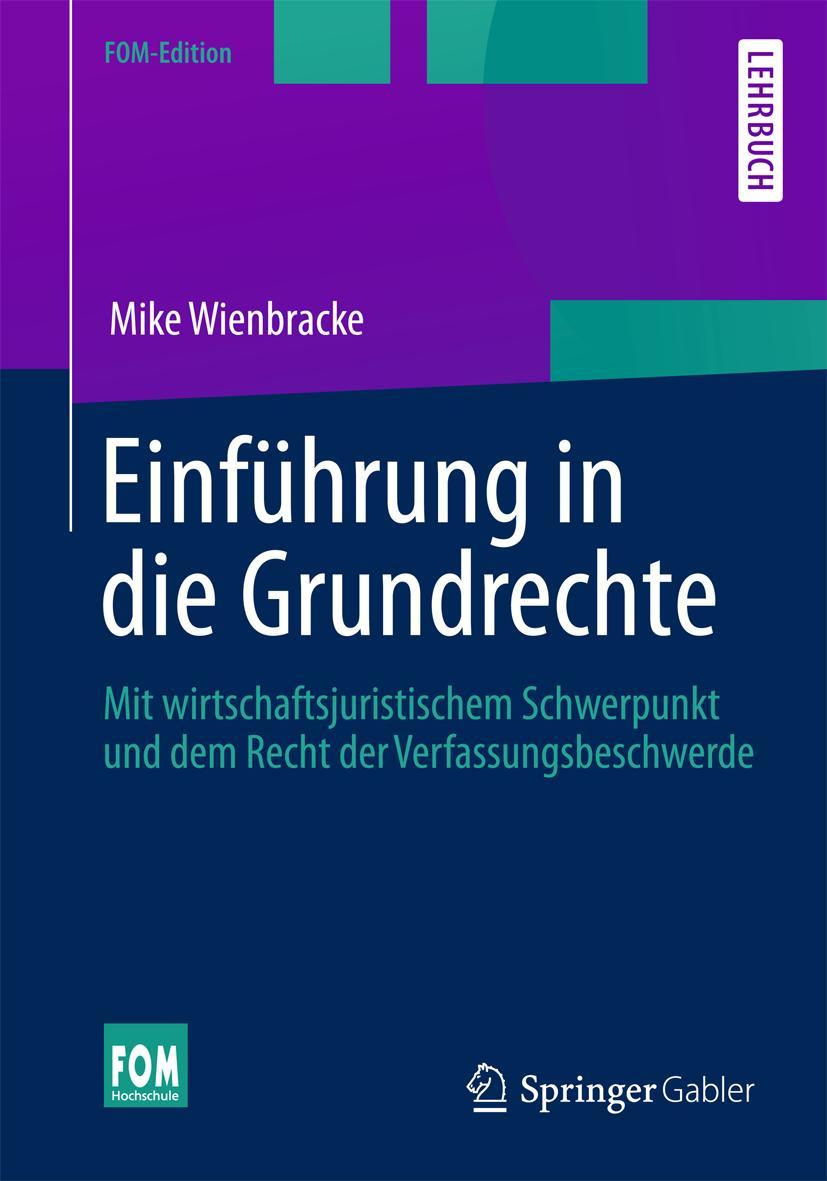Vorderes Coverbild Einführung in die Grundrechte