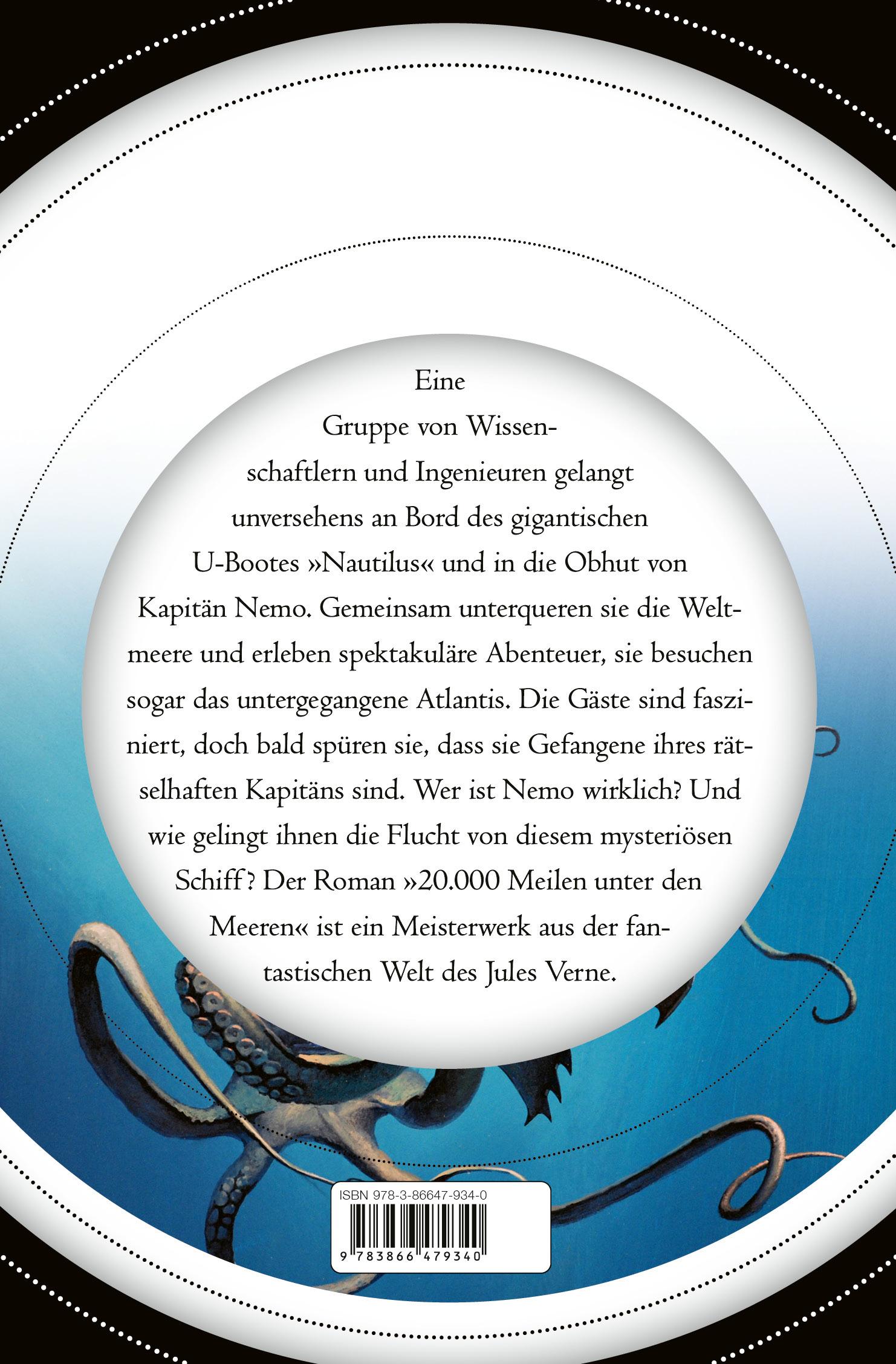 Beispielinhalt (Bild) 20.000 Meilen unter den Meeren