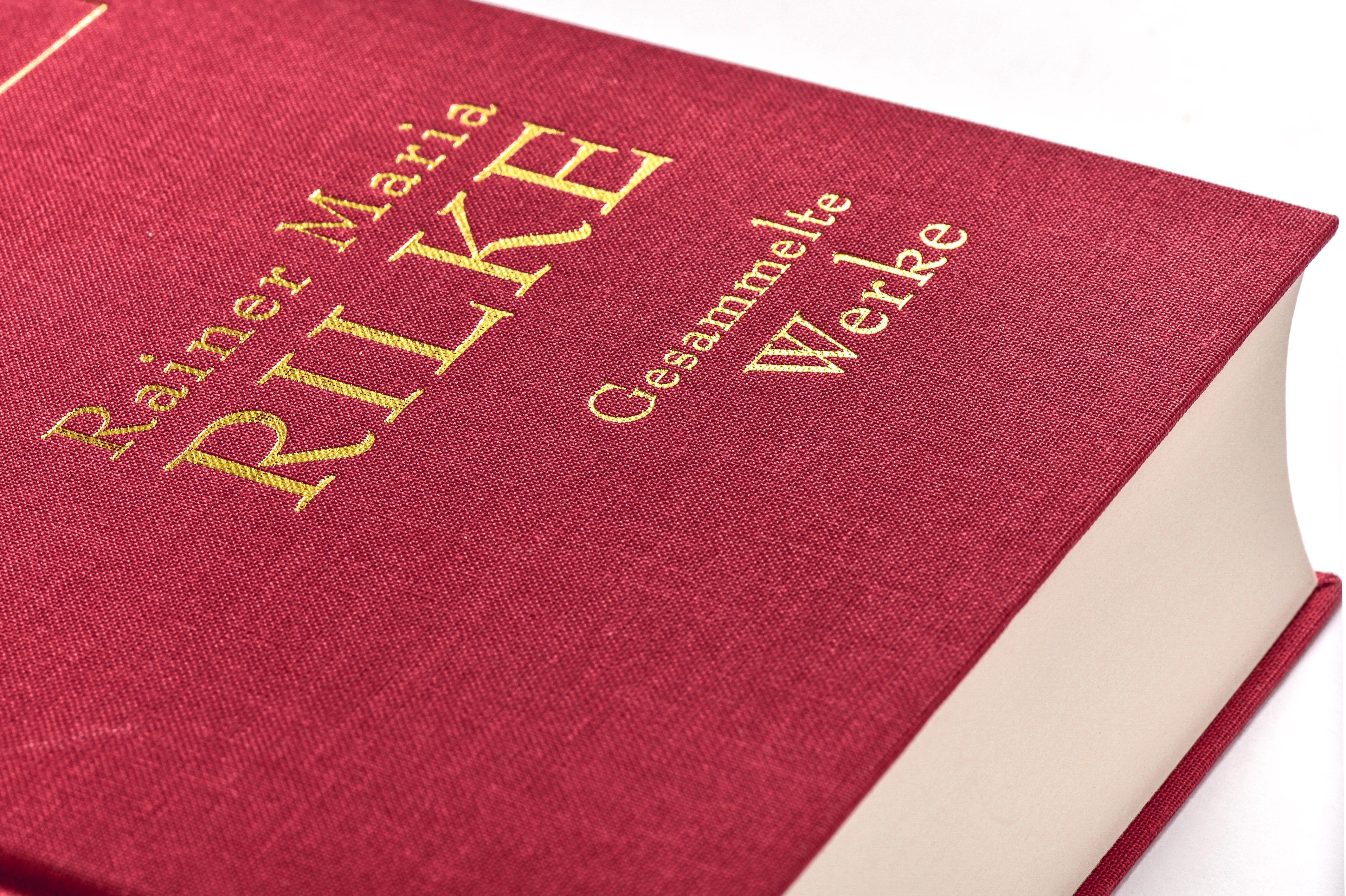 Beispielinhalt (Bild) Rainer Maria Rilke - Gesammelte Werke