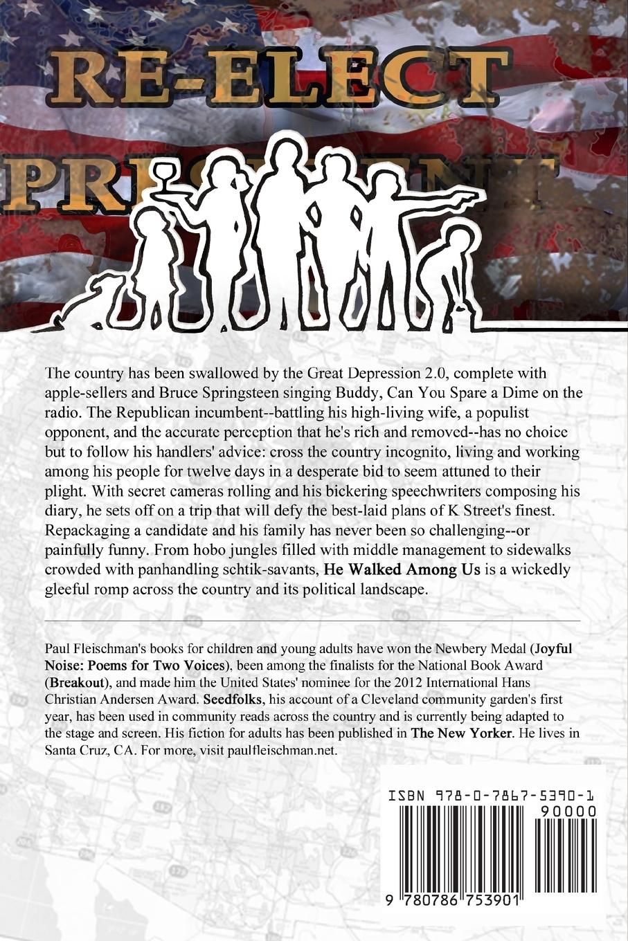 Rückseitencover He Walked Among Us