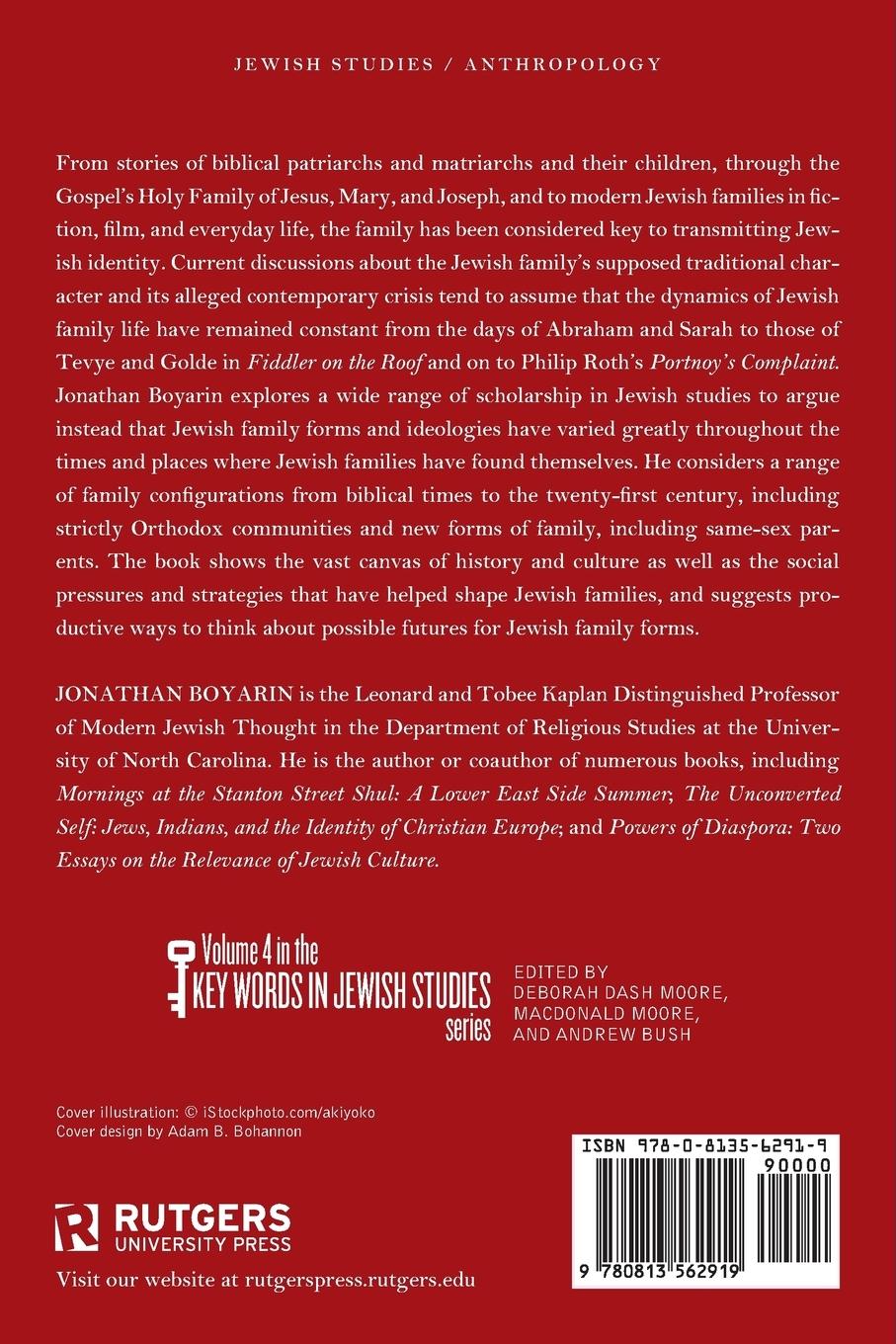 Rückseitencover Jewish Families